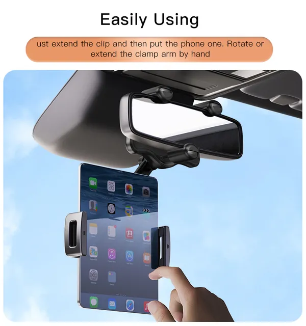 Yesido_C196_-_360_Degree_Rotating_Rearview_Mirror_Car_Phone_Mount
