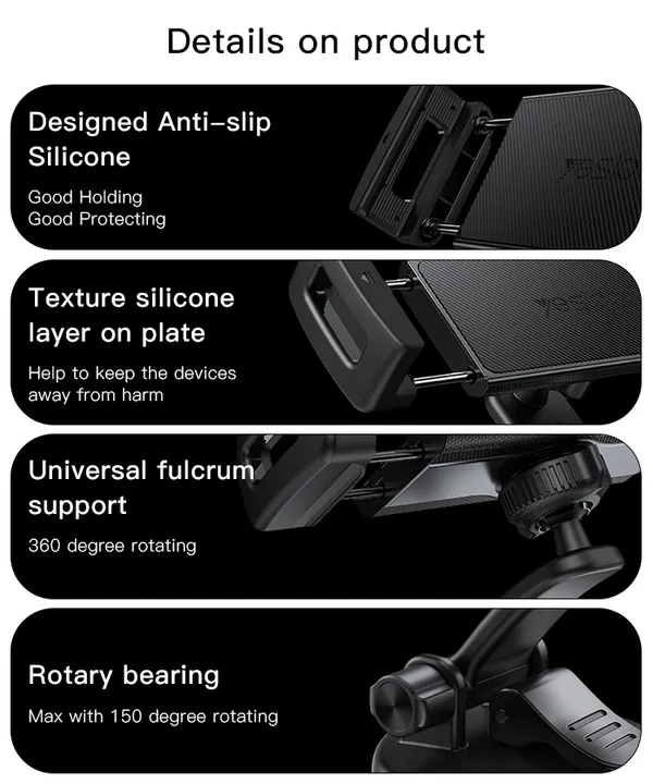 Yesido_C171_-_Suction_Cup_Adjustable_Metal_Arm_Dashboard_Car_Phone_Holder