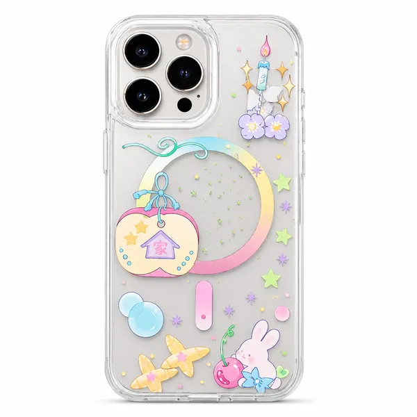 Pastel_Bunny_Rainbow_Soft_TPU_Case_for_iPhone_16_Pro