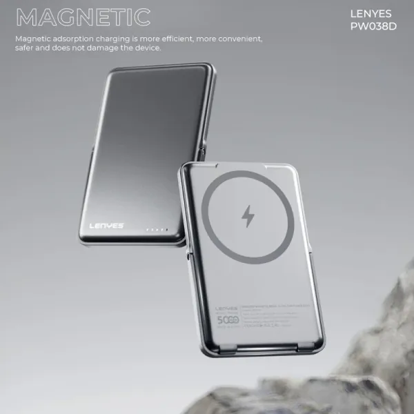 Lenyes_PW038D_(5000mAh)__Magsafe__PowerBank