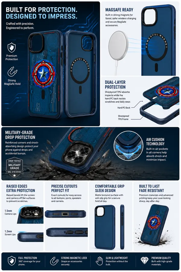 Shield_Style_Hard_Shell_Case_for_iPhone_14_Pro_Max_Magnetic_Wireless_Charging_Compatible_Shockproof_Protective_Cover