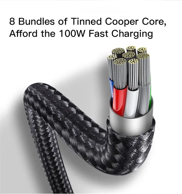 Yesido_CA87__100W_Usb-C_To_Type-C_And_Lightning_2-In-1_Cable