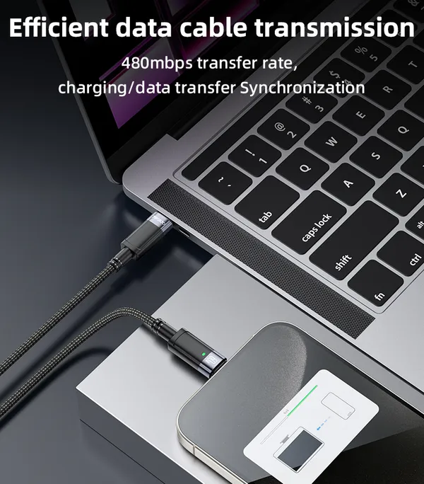 Yesido_CA160_USB_C_-_C_60W_Fast_Charging_Cable_Nylon_Braided