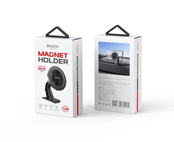 Yesido_C201_-__Magnetic_Dashboard_Stand_Car_Phone_Mount_Holder
