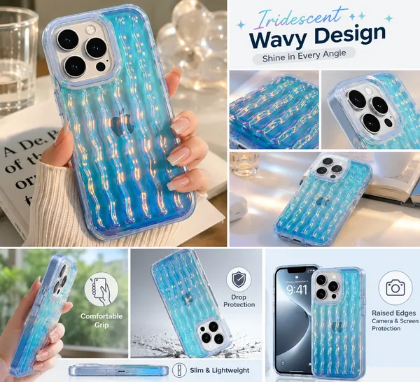 Blue_Wave_Gradient_Glossy_Case_for_iPhone_16_Pro