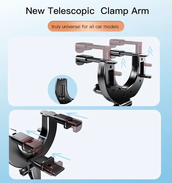 Yesido_C193_U-Shape_Rearview_Mirror_Car_Phone_Mount