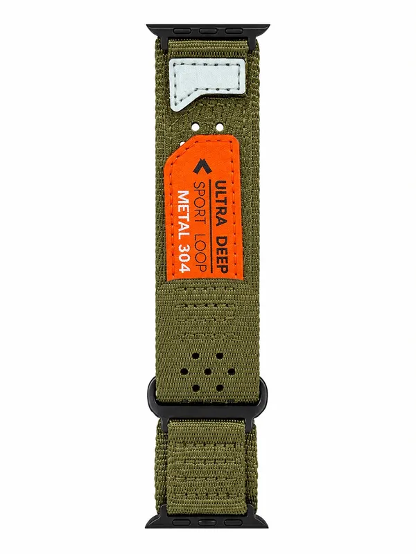 Ultra_Deep_Sport_Loop_Watch_Strap_for_Apple_Watch_Ultra_and_Series_Olive_Green_Orange_Nylon_Adventure_Band