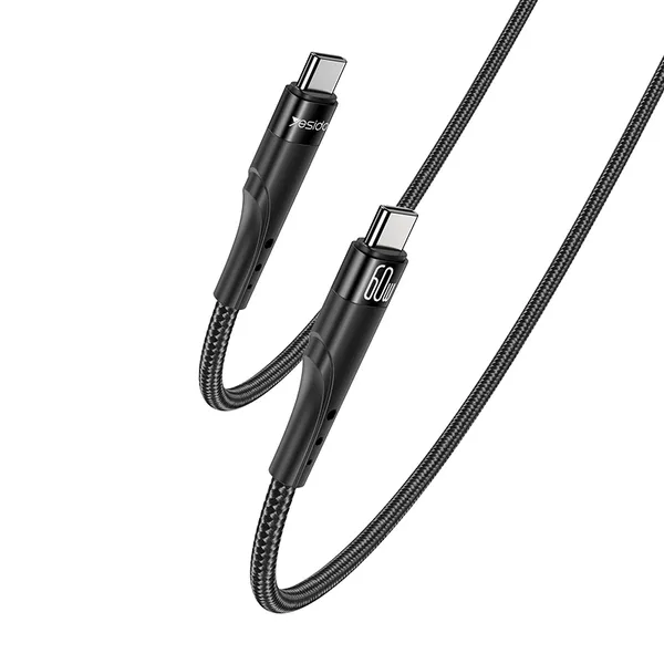 Yesido_CA115_Type-C_To_Lightning_27W_Nylon_Braided_Charging_Cable