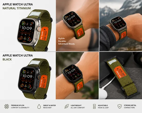 Ultra_Deep_Sport_Loop_Watch_Strap_for_Apple_Watch_Ultra_and_Series_Olive_Green_Orange_Nylon_Adventure_Band