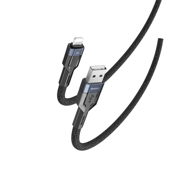 YESIDO_CA106_Usb_A_To_Lightning_Charging_Cable_1.2M_Nylon_Braided