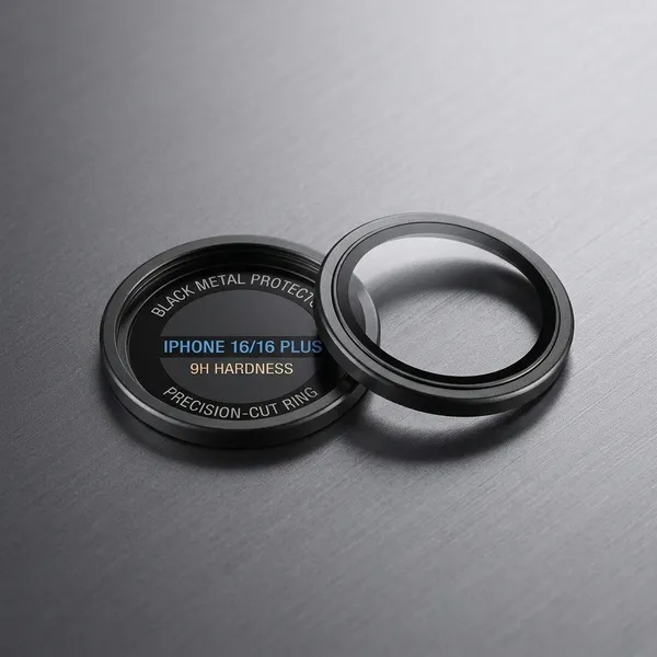 Black_Camera_Lens_Protector_Ring_For_Iphone_16/16_Plus/17