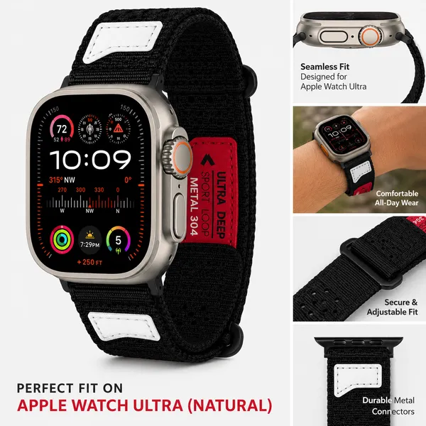 Ultra_Deep_Sport_Loop_Nylon_Watch_Strap_for_Apple_Watch_Ultra_and_Series_Black_Red_Adventure_Band