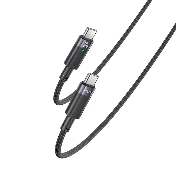 Yesido_CA160_USB_C_-_C_60W_Fast_Charging_Cable_Nylon_Braided
