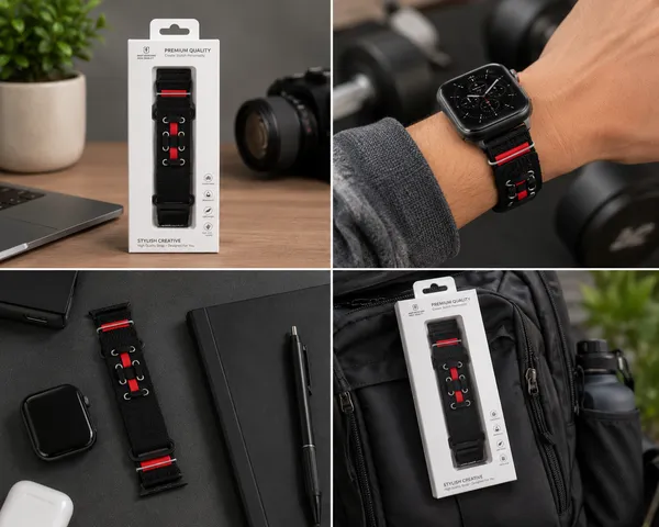Tactical_Nylon_Loop_Watch_Strap_for_Apple_Watch_Ultra_and_Series_Black_Red_Adjustable_Sports_Band