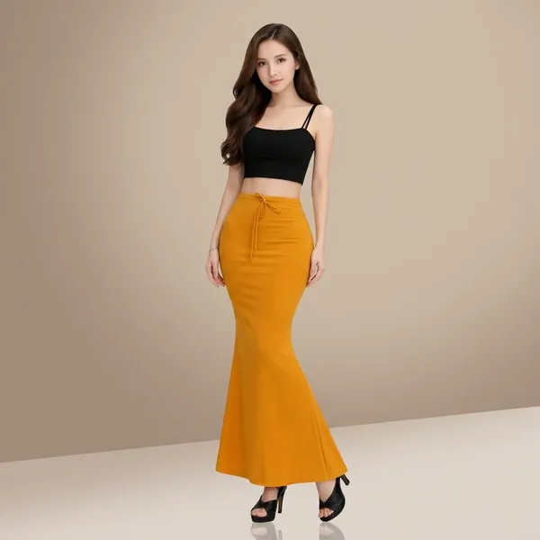 Multicolor_Cotton_Lycra_Crop_Top_Mermaid_Skirt_Combo_Pack_Of_3_For_Women