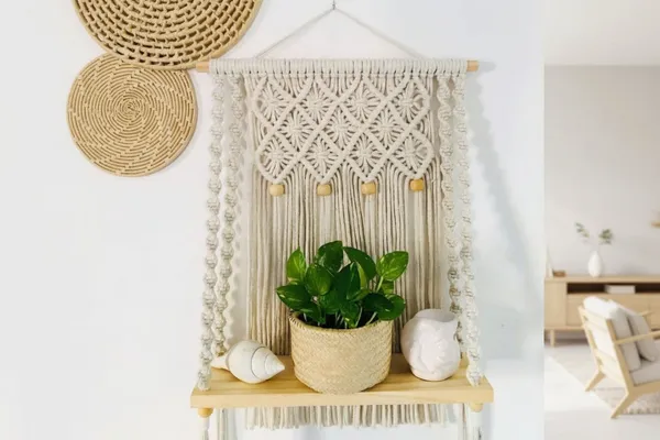 Macrame_Wooden_Shelf_Hanger_Macrame_Wall_Hangers