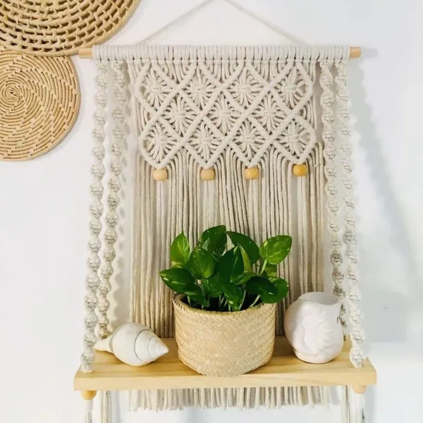 Macrame_Wooden_Shelf_Hanger_Macrame_Wall_Hangers