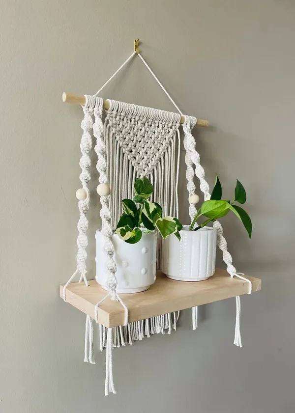 Bohemian_Macrame_Wooden_Shelf_Indoor_Plants_Hanger