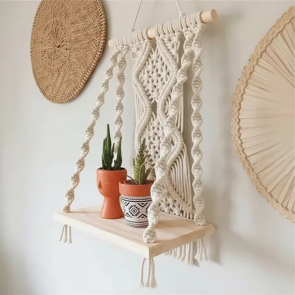 Macrame_Wooden_Shelf_Hanger_|_Handcrafted_Macrame
