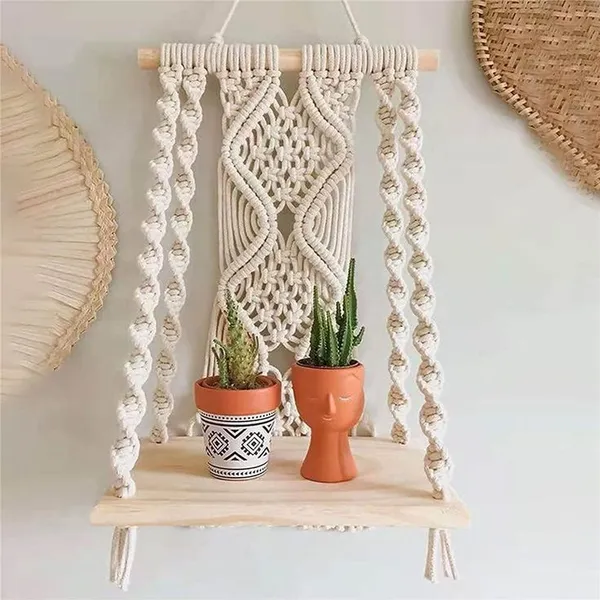 Macrame_Wooden_Shelf_Hanger_|_Handcrafted_Macrame