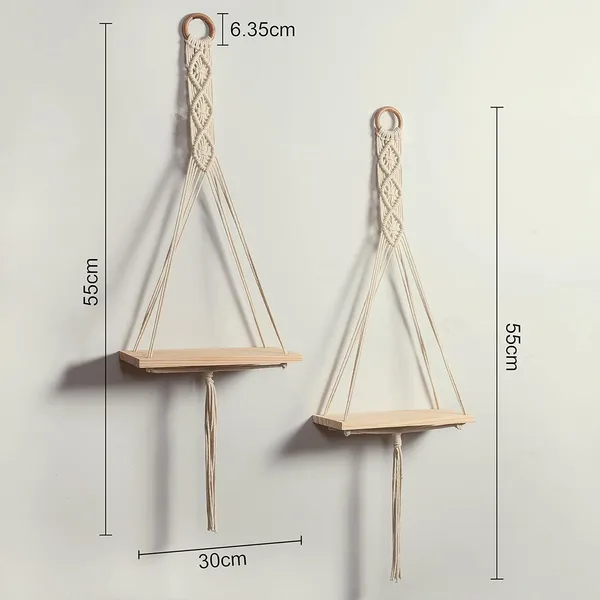 Mom's_Rope_Two_Macrame_Wall_Shelf_Hanger_|_Floating_Storage_Shelf