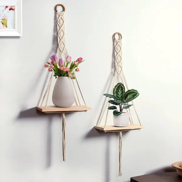 Mom's_Rope_Two_Macrame_Wall_Shelf_Hanger_|_Floating_Storage_Shelf
