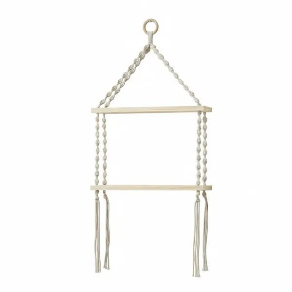 Premium_Macrame_Wall_Hanging_Shelf_Bohemian_Designs_Home_Decor_Pine_Wooden_Shelves