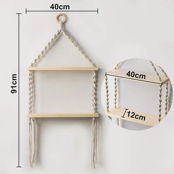 Premium_Macrame_Wall_Hanging_Shelf_Bohemian_Designs_Home_Decor_Pine_Wooden_Shelves
