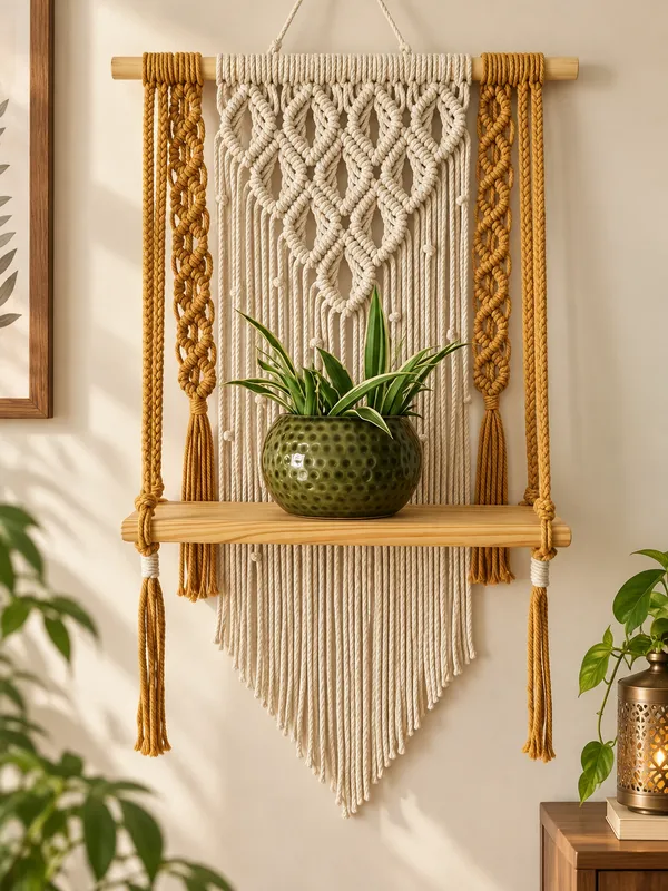 Yellow_Macrame_Shelf_Hanger_