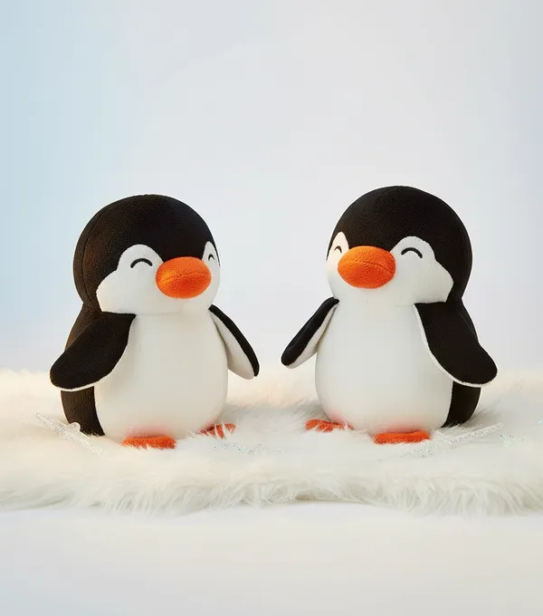 Best4U_Toys_Black_Penguin_Soft_Toy_Loveable_&_Hugable_Small_Size_18Cm_-_18_Cm_(Black)_-_Pack_Of_2