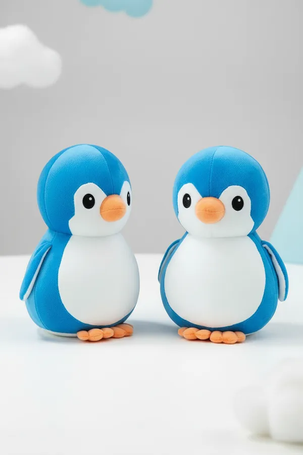 Best4U_Toys_Blue_Penguin_Soft_Toy_–_Cute_25Cm_Plush_Stuffed_Animal_For_Kids,_Birthday_&_Gift_-_25_Cm_(Blue)_-_Pack_Of_2