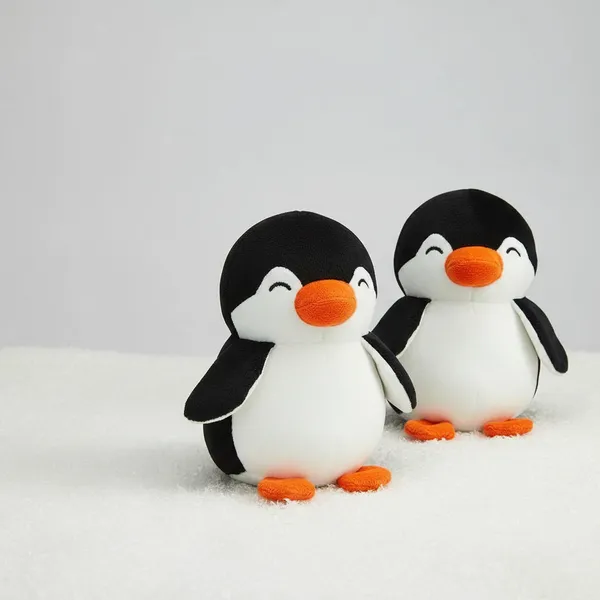 Best4U_Toys_Black_Penguin_Soft_Toy_Best_Small_Size_18Cm_-_18_Cm_(Black)_-_Pack_Of_2