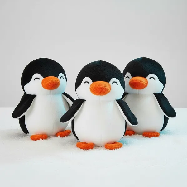 Best4U_Toys_Black_Penguin_Soft_Toy_Best_Small_Size_18Cm_-_18_Cm_(Black)_-_Pack_Of_2
