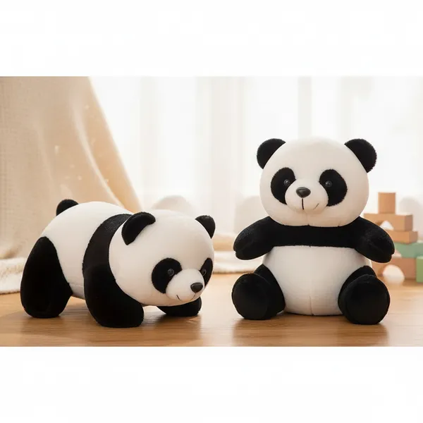 Best4U_Toys_Small_Panda_Soft_Toy_–_Cute_&_Cuddly_Plush_Animal_For_Kids_&_Gifts_-_25_Cm_(Multicolor)_-_Pack_Of_2
