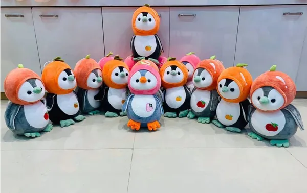 Best4U_Toys_Fruit_Penguin_Plush_Toys_Soft_Cuddly_Perfect_For_Kids_And_Girls_Random_Color_-_25_Cm_(Random_Color)