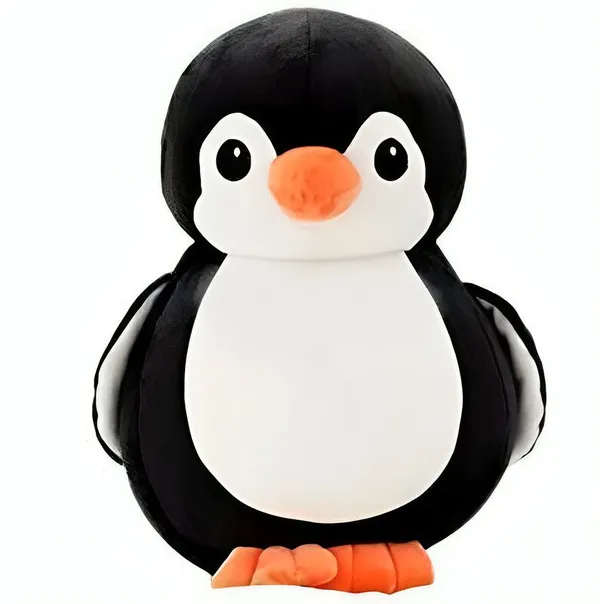 Best4U_Toys_Penguin,_Plush/Soft_Toy_For_Boys_Gift_(Black,_22_Cm)_-_18_Cm_(Black)_-_Pack_Of_2