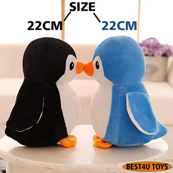 Best4U_Toys_Combo_Penguin,Super-Soft,_Safe,Great_Birthday_Gift_-_18_Cm_(Multicolor)_-_Pack_Of_2