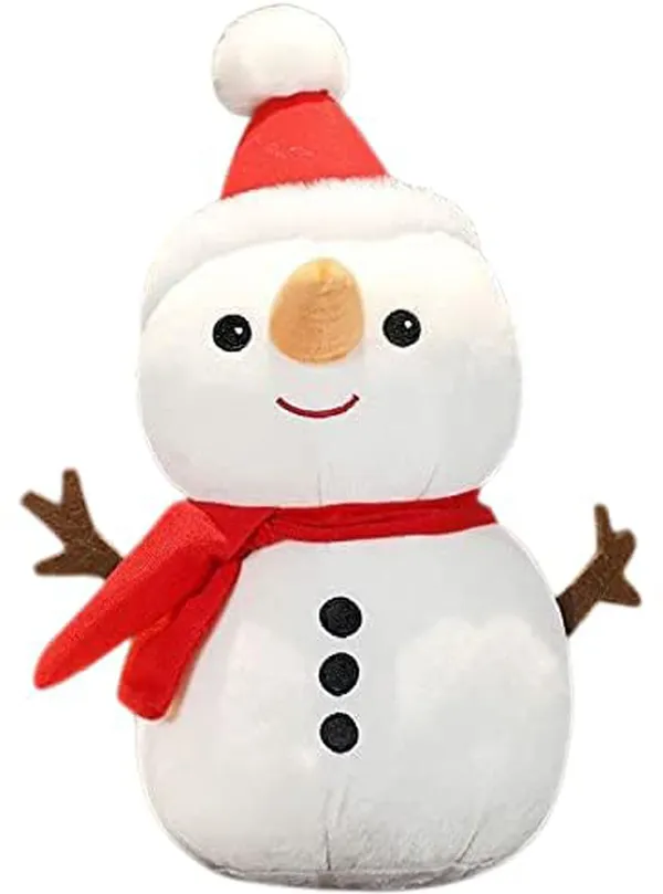 Best4U_Toys_Adorable_Snowman_35Cm_Soft_Toy_Ultra-Soft_Plush_Stuffed_Toy_Snowman_Toy_-_35_Cm_(White)