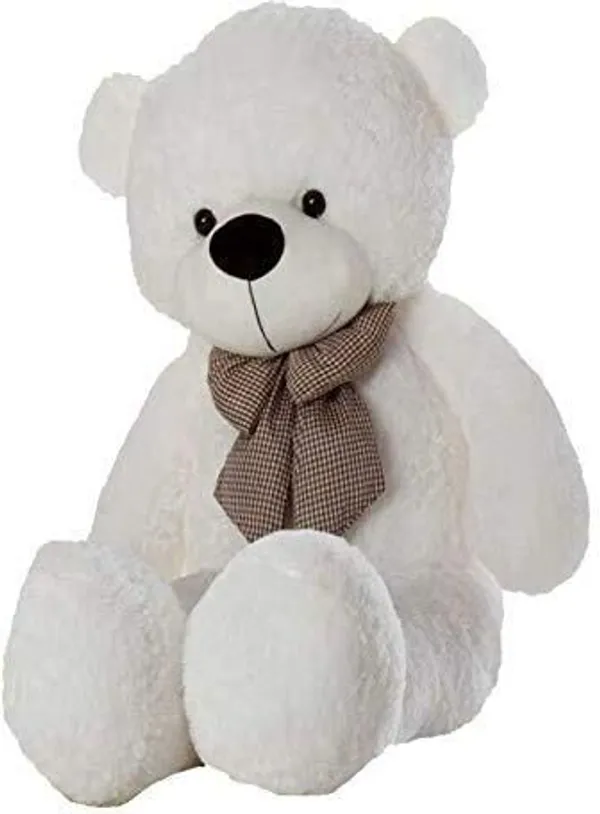 Best4U_Toys_2_Feet_White_Premium_Soft_Teddy_Bear,Perfectly_Teddy,_Huggable,_Ideal_Gift!_-_60_Cm_(White)