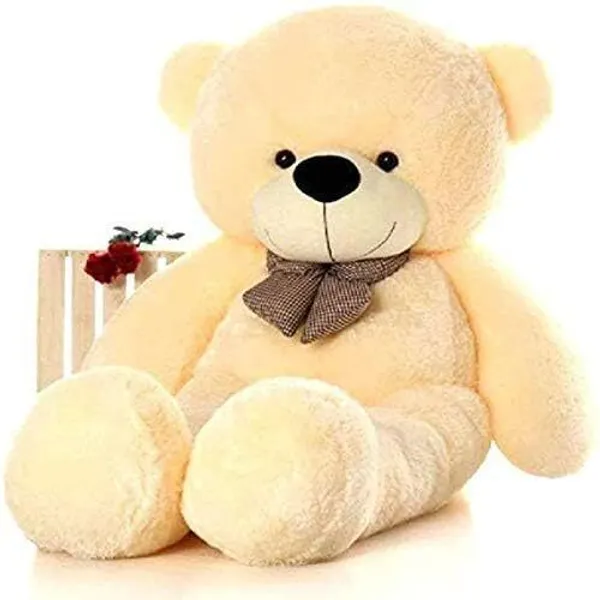Best4U_Toys_3_Feet_Cream_Premium_Soft_Teddy_Bear_–_Perfectly_Cuddly,_Huggable_&_Ideal_Gift!_-_90_Cm_(Cream)