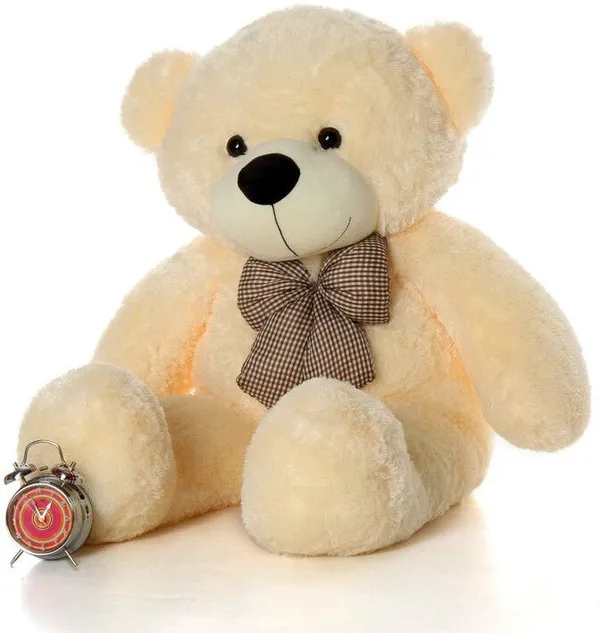 Best4U_Toys_3_Feet_Cream_Premium_Soft_Teddy_Bear_–_Perfectly_Cuddly,_Huggable_&_Ideal_Gift!_-_90_Cm_(Cream)