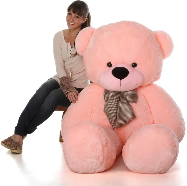 Best4U_Toys_6_Feet_Pink_Premium_Soft_Teddy_Bear_–_Perfectly_Cuddly,_Huggable_&_Ideal_Gift!_-_180_Cm_(Pink)