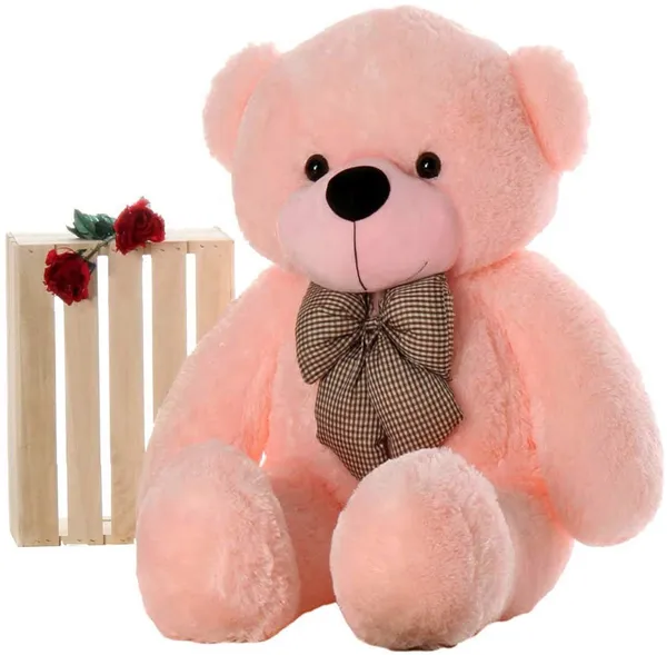 Best4U_Toys_3_Feet_Pink_Premium_Soft_Teddy_Bear_–_Perfectly_Cuddly,_Huggable_&_Ideal_Gift!_-_90_Cm_(Pink)