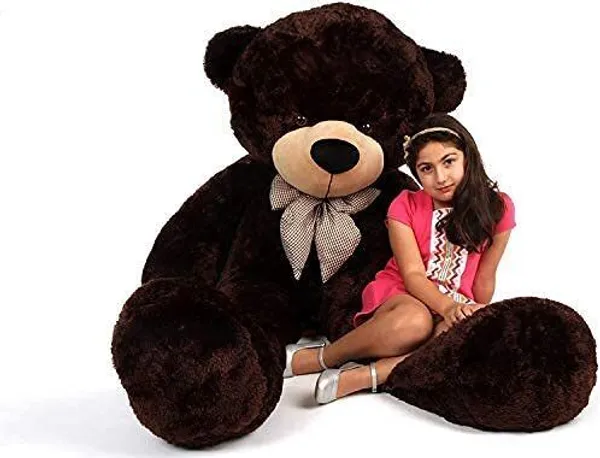 Best4U_Toys_4_Feet_Chocolate_Soft_Teddy_Bear_–_Perfectly_Cuddly,_Huggable_&_Ideal_Gift!_-_120_Cm_(Chocolate)