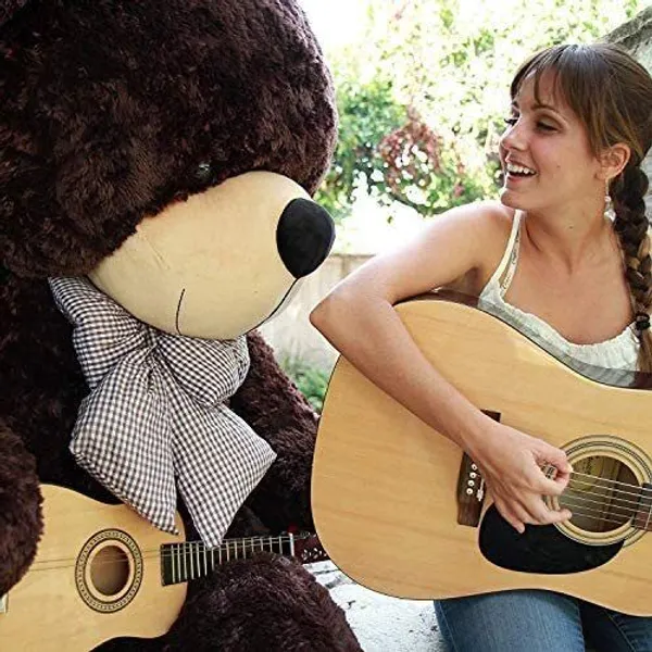 Best4U_Toys_4_Feet_Chocolate_Soft_Teddy_Bear_–_Perfectly_Cuddly,_Huggable_&_Ideal_Gift!_-_120_Cm_(Chocolate)