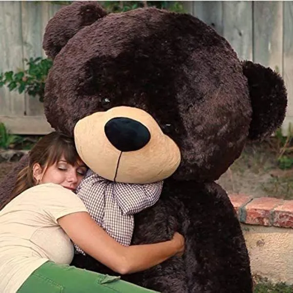 Best4U_Toys_4_Feet_Chocolate_Soft_Teddy_Bear_–_Perfectly_Cuddly,_Huggable_&_Ideal_Gift!_-_120_Cm_(Chocolate)