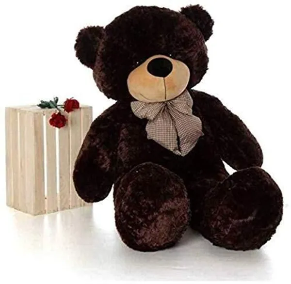 Best4U_Toys_3_Feet_Chocolate_Soft_Teddy_Bear_–_Perfectly_Cuddly,_Huggable_&_Ideal_Gift!_-_90_Cm_(Chocolate)