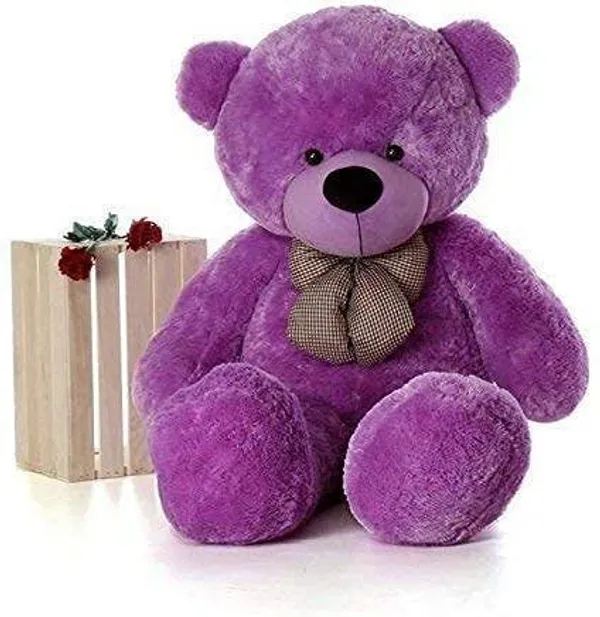 Best4U_Toys_3_Feet_Purple_Premium_Soft_Teddy_Bear_–_Perfectly_Cuddly,Huggable_&_Ideal_Gift!_-_90_Cm_(Purple)