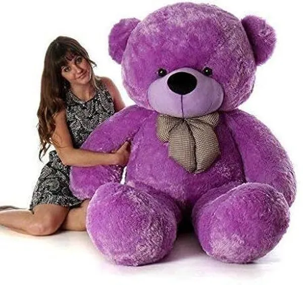 Best4U_Toys_3_Feet_Purple_Premium_Soft_Teddy_Bear_–_Perfectly_Cuddly,Huggable_&_Ideal_Gift!_-_90_Cm_(Purple)