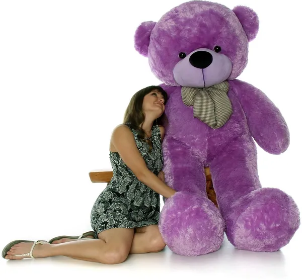 Best4U_Toys_3_Feet_Purple_Premium_Soft_Teddy_Bear_–_Perfectly_Cuddly,Huggable_&_Ideal_Gift!_-_90_Cm_(Purple)
